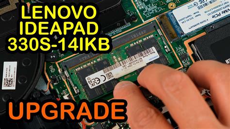 Upgrade Laptop Lenovo Ideapad 330S Instalar Cambiar SSD En M 2