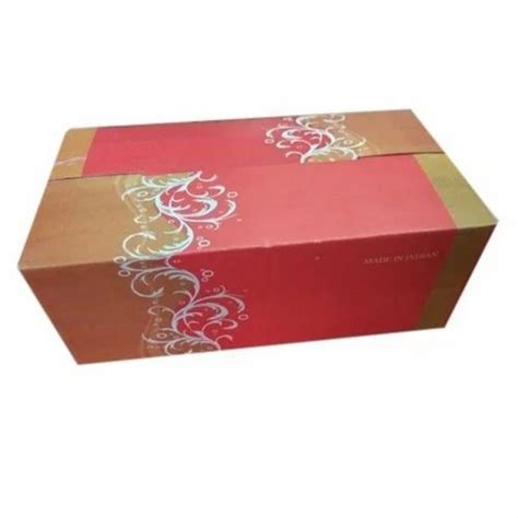 3 Ply Printed Shoes Packaging Corrugated Box At Rs 27 Piece In Agra