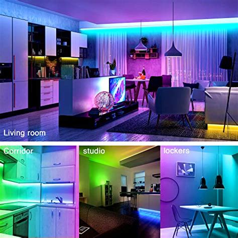 Dalattin Ft Led Lights For Bedroom Led Strip Lights Color Changing