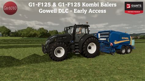 Goweil G1 F125 G1 F125 Kombi Balers Goweil DLC Farming Simulator