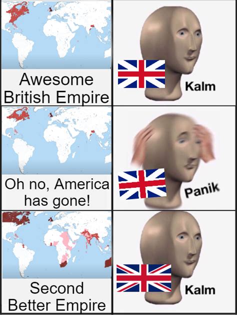 The First and Second British Empire : r/HistoryMemes