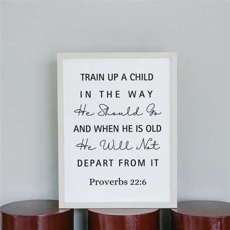 Proverbs 22 6 - Etsy