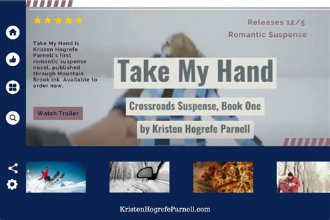 Book Trailer for Take My Hand - Kristen Hogrefe Parnell