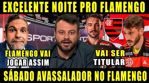 NOITE AVASSALADORA ASSIM QUE O FLAMENGO VAI JOGAR TITE VAI FORÇA