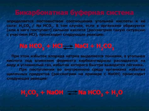 Патофизиология кислотно-основного состояния
