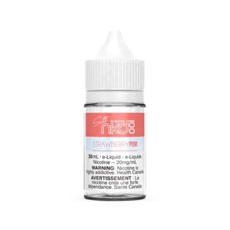 Naked 100 Strawberry Pom Salt 30ml Ontario