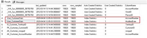 Sql Server Update Statistics Using Database Maintenance Plans Coding