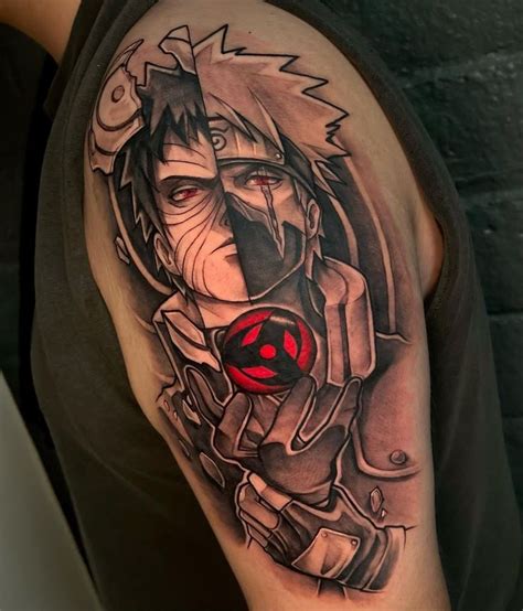 Obito X Kakashi Tattoo Idea Naruto Tattoo Kakashi Tattoo Anime Tattoos