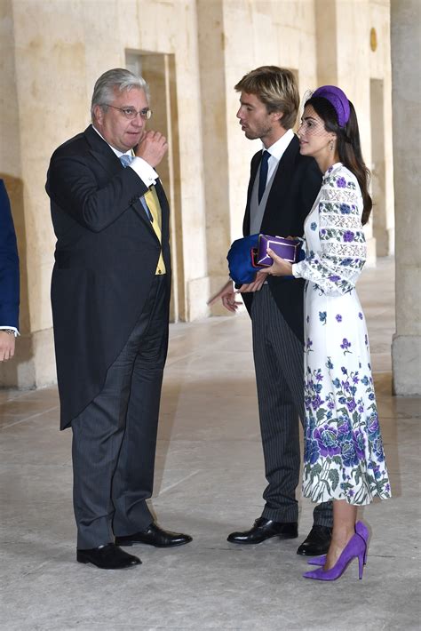 Countess Olympia in a Caped Dress at Her Royal Wedding | Who What Wear