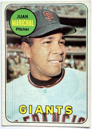 Topps Baseball Juan Marichal San Francisco Giants Hof