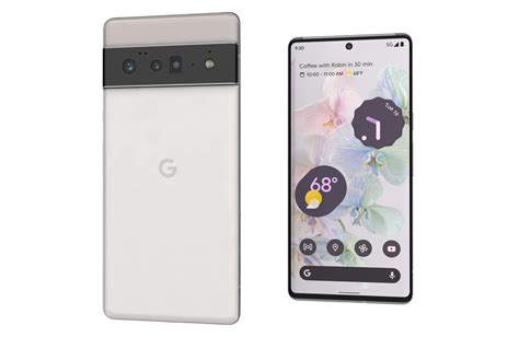 Google Pixel Pro Cloudy White D Model By Rever Art