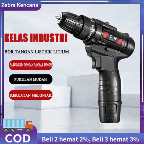 Jual Mesin Bor Baterai Tangan Cordless Drill Battery Orion Mesin Bor