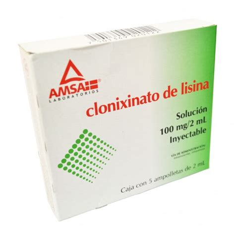 Clonixinato de Lisina 100 2ml ámpulas Farmacia Medilife