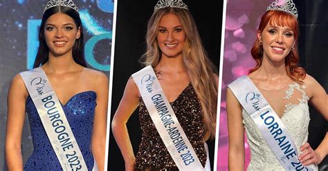 Miss France 2024: who are the representatives of Burgundy, Champagne ...