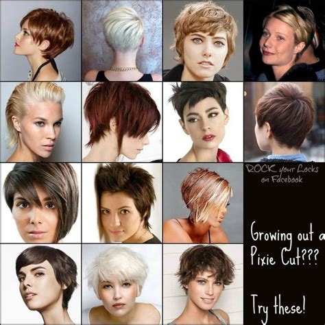 Growing Out A Pixie Cut Chart