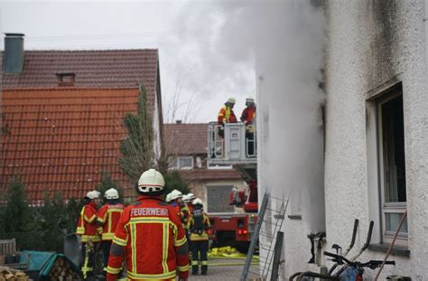 Brand In Mehrfamilienhaus