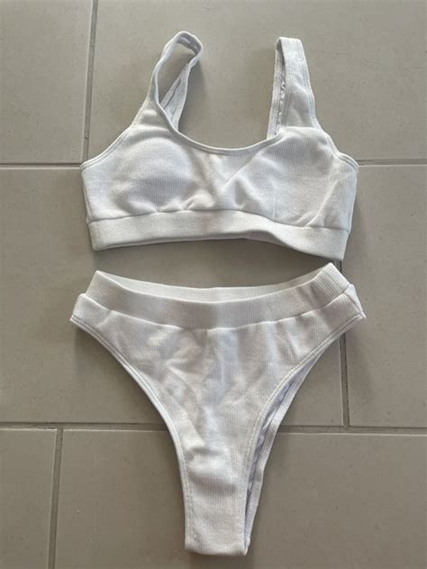Weisses High Waist Bikini Gr S Neu Neu gemäss Beschreibung in Bassersdorf für CHF mit