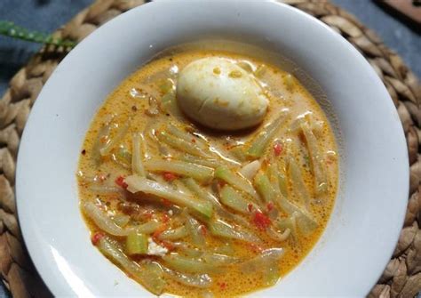 Resep Sayur Santan Labu Siam Telur Oleh Farhah Cookpad