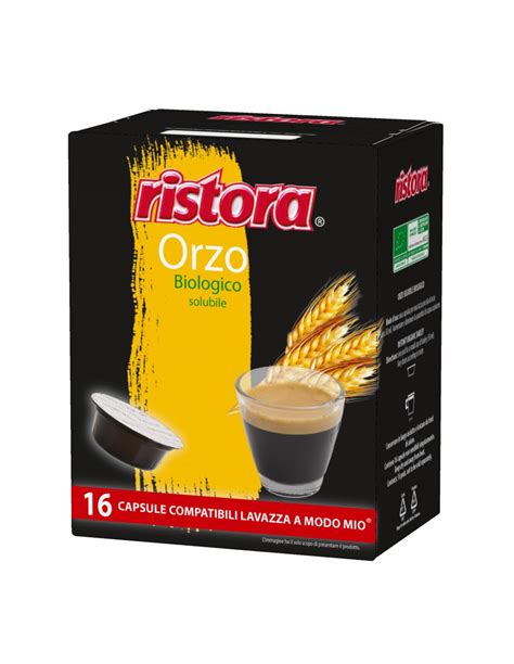 Capsule Ristora Compatibili Lavazza A Modo Mio Orzo Bio