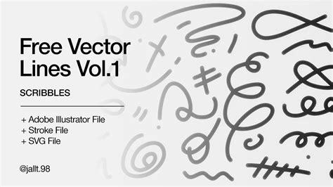 Free Vector Lines Vol.1 - Graphic For Free