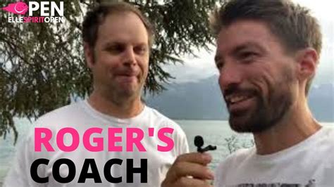 Coach De Federer Severin Luthi Au Elle Spirit Open De Montreux Youtube