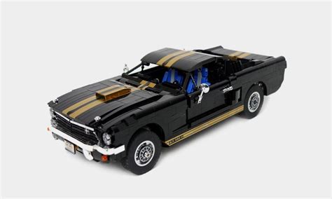 LEGO 1965 Ford Mustang GT 350-H | Cool Material | Mustang gt 350, Ford ...