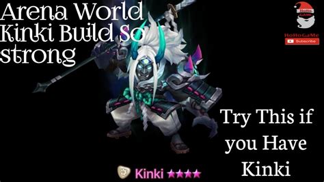 Summoners War Sky Arena Kinki Arena World Build So Strong Rta Youtube