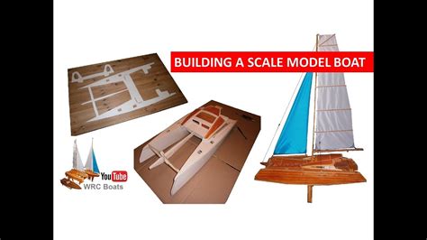 Homemade Rc Performance Catamaran The Construction Process Youtube