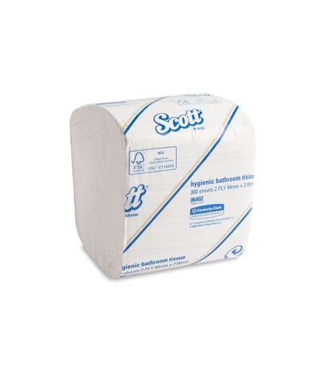 Scott Hygienic Bathroom Tissue 2 Ply