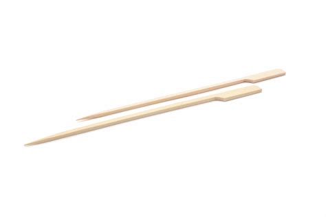 Gun Shaped Bamboo Skewer 200mm GreenPak Supplies