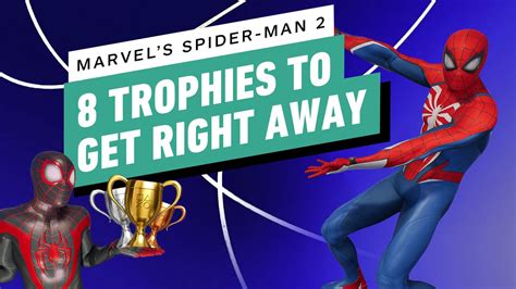 Spider-Man 2: 8 PlayStation Trophies You Can Unlock Right Away - IGN