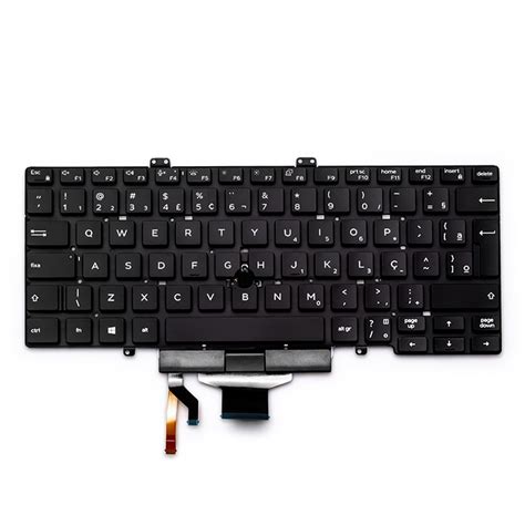 Teclado Para Notebook Dell Latitude E6500 Preto ABNT2