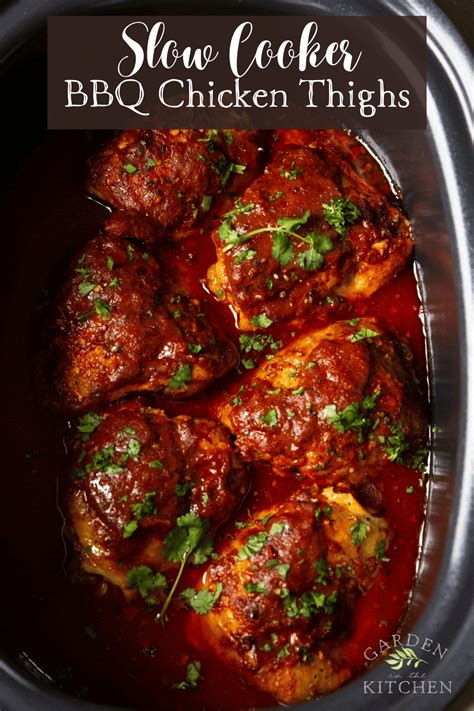 Slow Cooker Barbeque Chicken Artofit