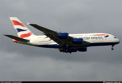 G XLED British Airways Airbus A380 841 Photo By Donato Bolelli ID