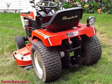 TractorData Simplicity 7116 Tractor Photos Information