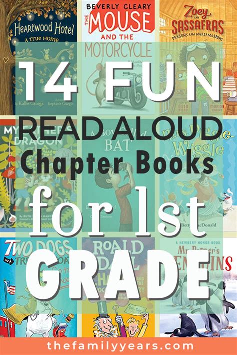 14 Fun Read Aloud Chapter Books For First Grade