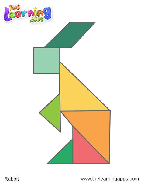 Free Tangram Animal Printables for Kids