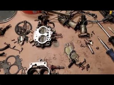 Carter Bbd Carburetor Rebuild Pt Ii Youtube