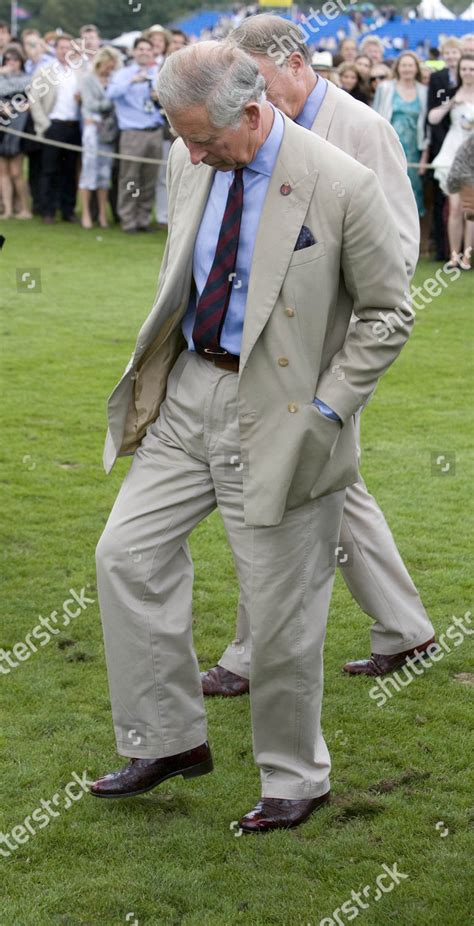 Prince Charles Replacing Divots Editorial Stock Photo Stock Image