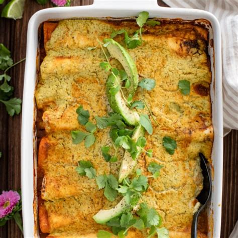 Vegan Lentil And Bean Enchiladas This Savory Vegan