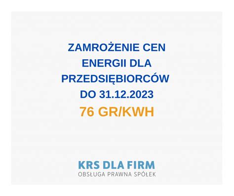 Maksymalne ceny sprzedaży energii elektrycznej wniosek dla