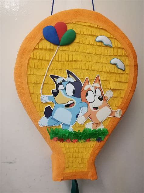 Bluey And Bingo Pinata Themed Balloon Size 40cm Main Island Uk Only