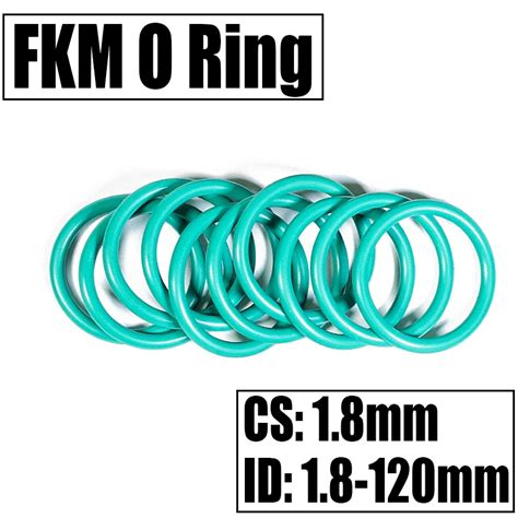 1 20PCS FKM O Ring Seal Gasket Thickness CS 1 8mm ID 1 8 120mm Oil