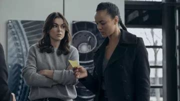 Round Watch Worn By Karla Dixon Serinda Swan As Seen In Reacher Tv