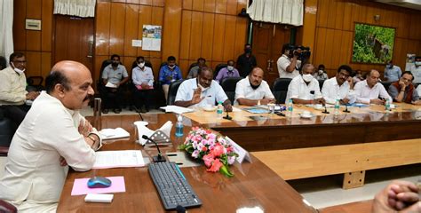 H D Kumaraswamy Led Jds Delegation Meets Cm Basavaraj Bommai