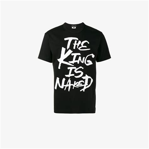 Comme Des Garçons Homme Plus The King Is Naked t shirt Browns