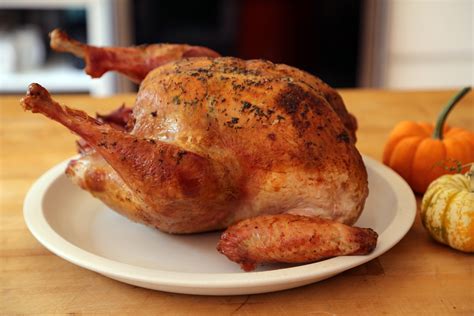 Homemade Thanksgiving Classic Dry Brined And Butter Basted Roast