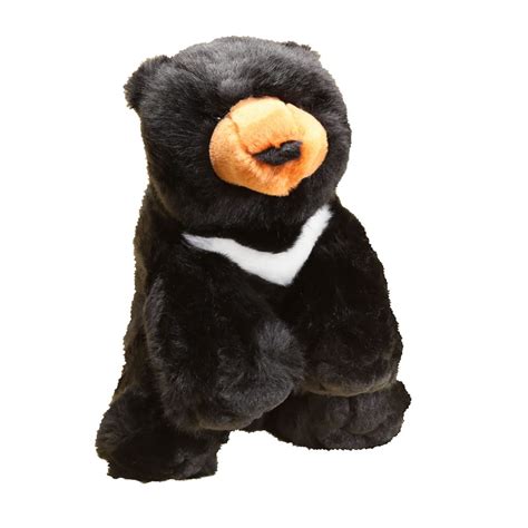 12 Wishbone Black Bear Plush Toy Smokies Life