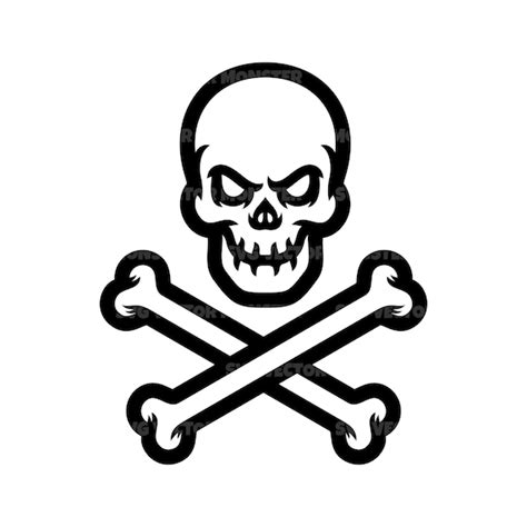 Skull And Crossbones Vector