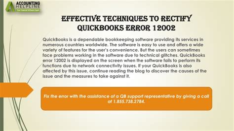 Ppt An Effective Method To Troubleshoot Quickbooks Error